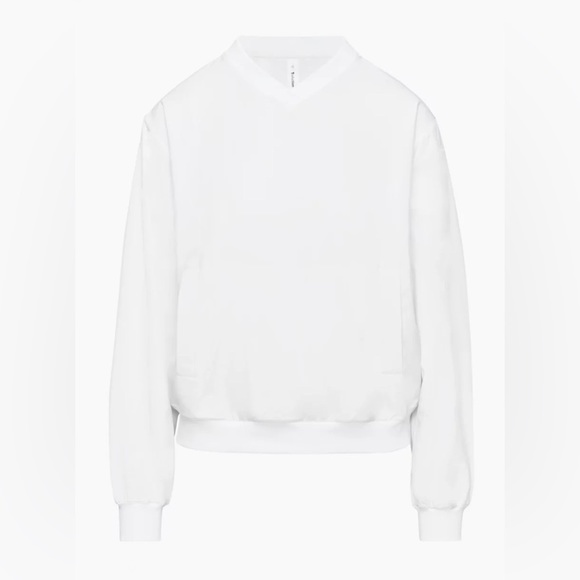 NWT TNA Move Area Women's White  Longsleeve - XS - Picture 8 of 9